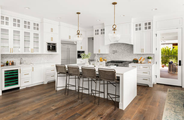 LVP kitchen floor Brownton