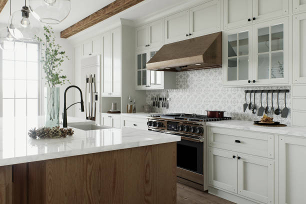 Hardwood kitchen floor Brownton